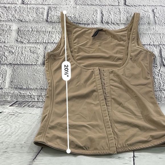 Women’s Maryland Monroe Tan 15 Hook Closure Breathable Shapewear Only (L) DN09 - Picture 9 of 9